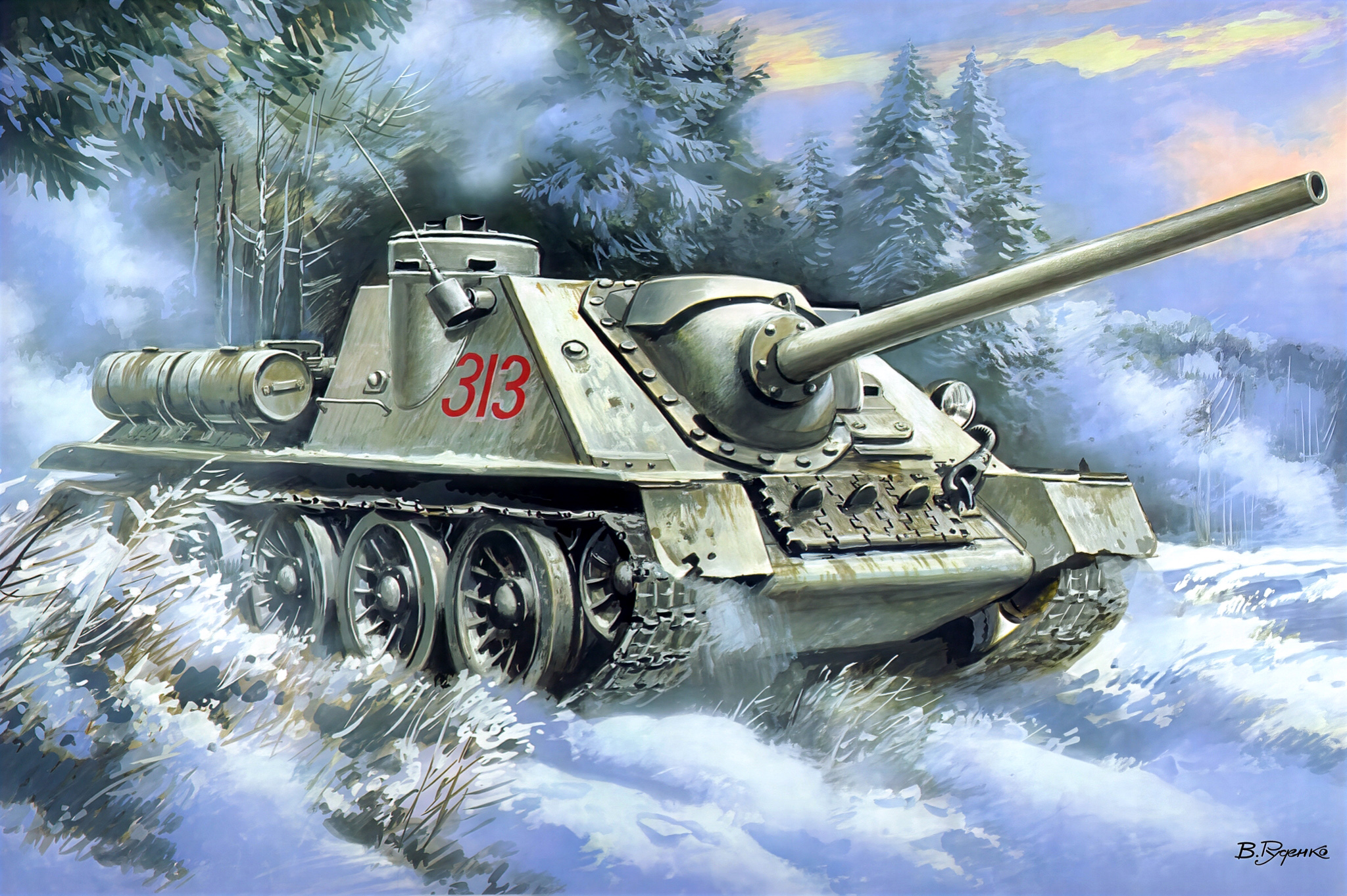 СУ-85М (Бронетехника)
