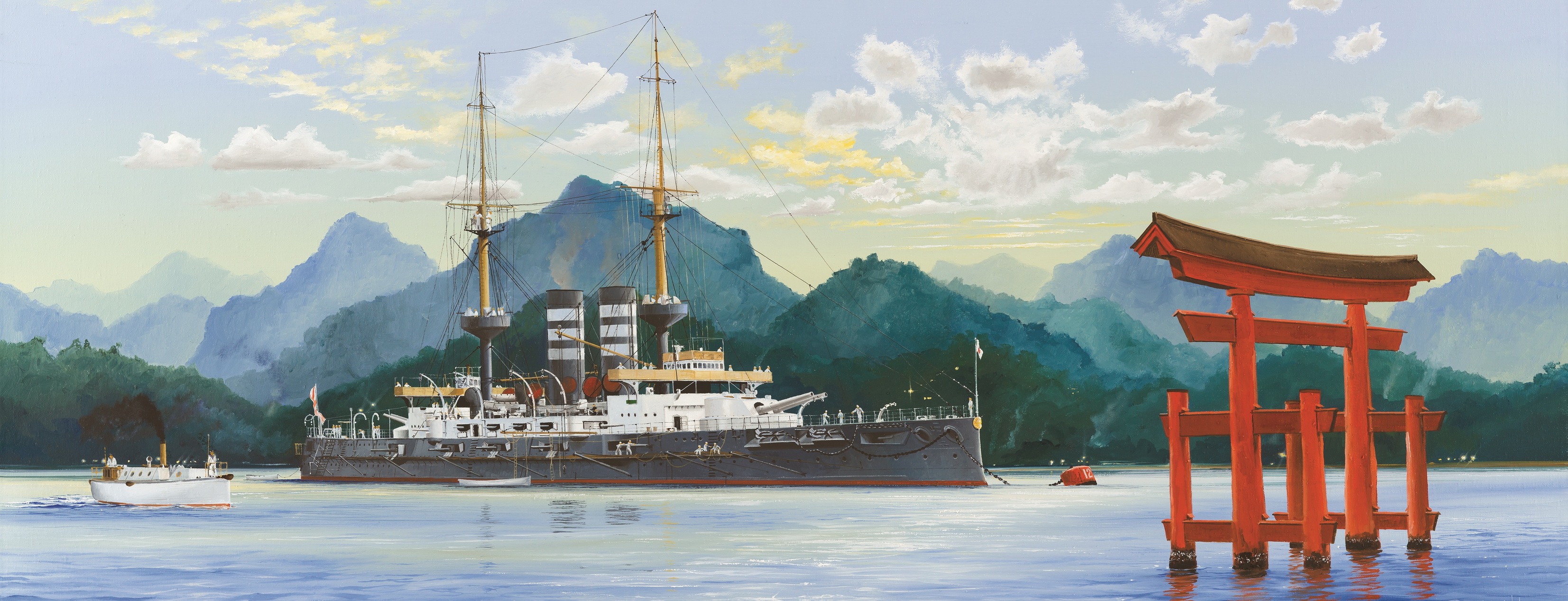 IJN Battleship Mikasa 1902