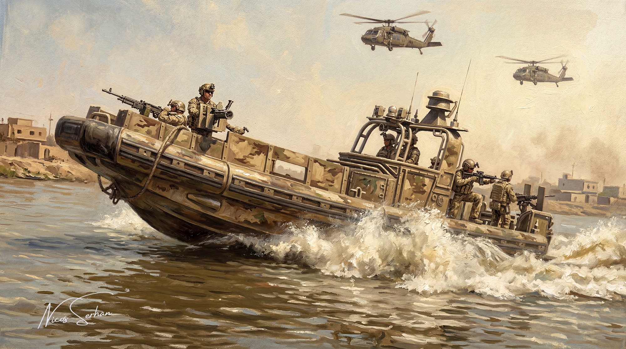 Small Unit Riverine Craft & US Army Rangers