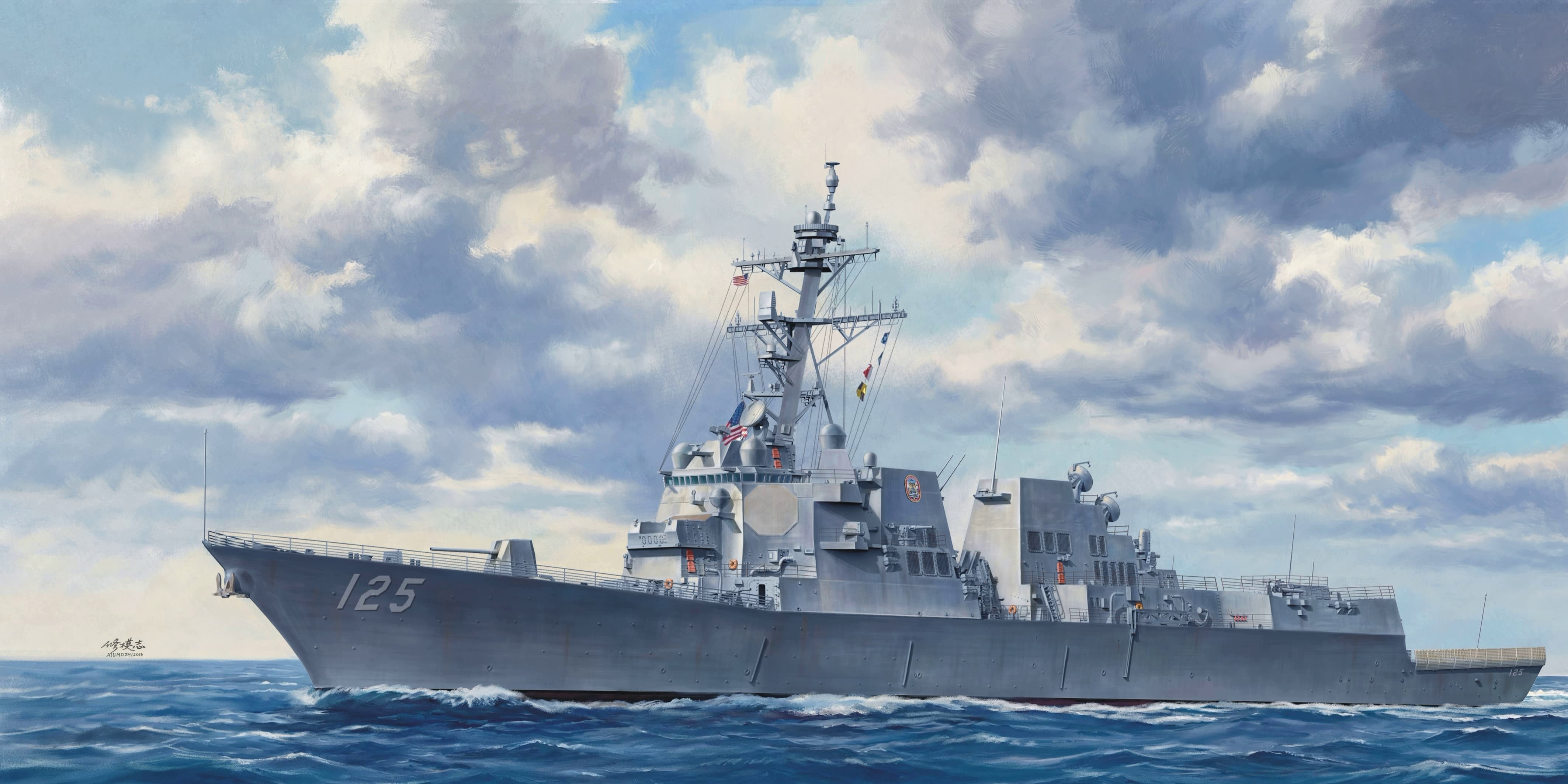 US NAVY Arleigh Burke-class Destroyer Flight III