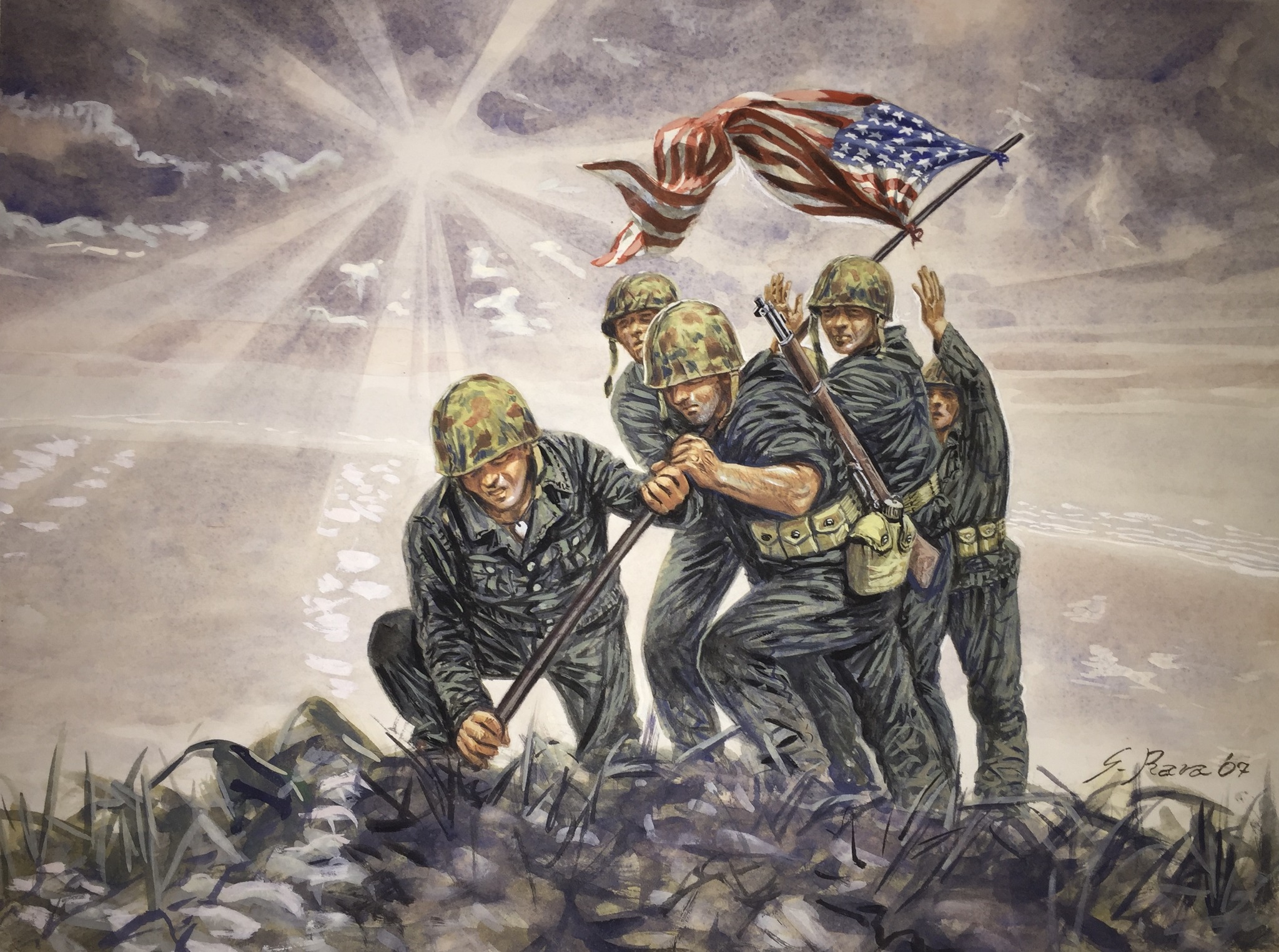 Iwo Jima Flag Raisers