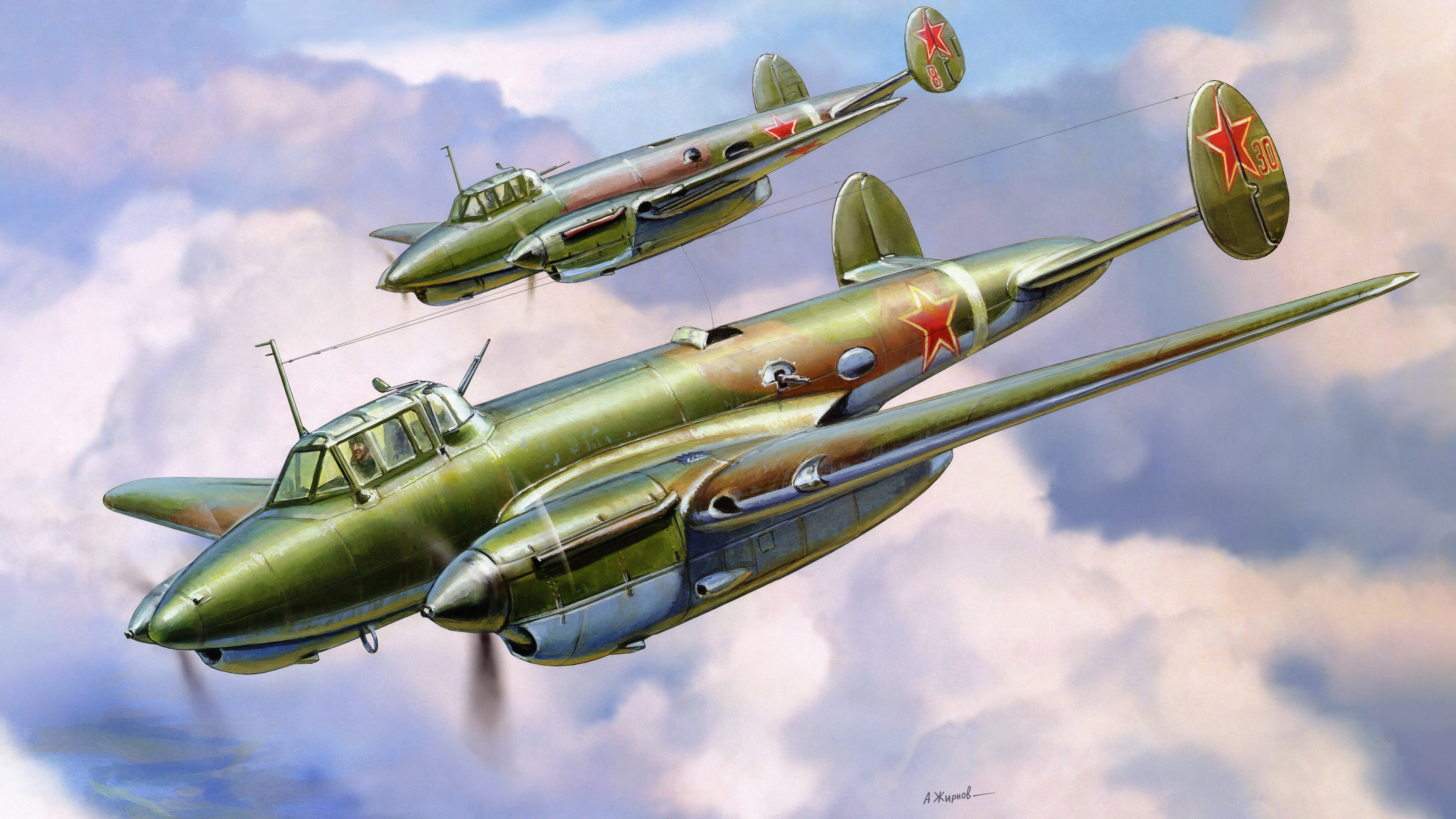 Пе-2 Пикирующий бомбардировщик