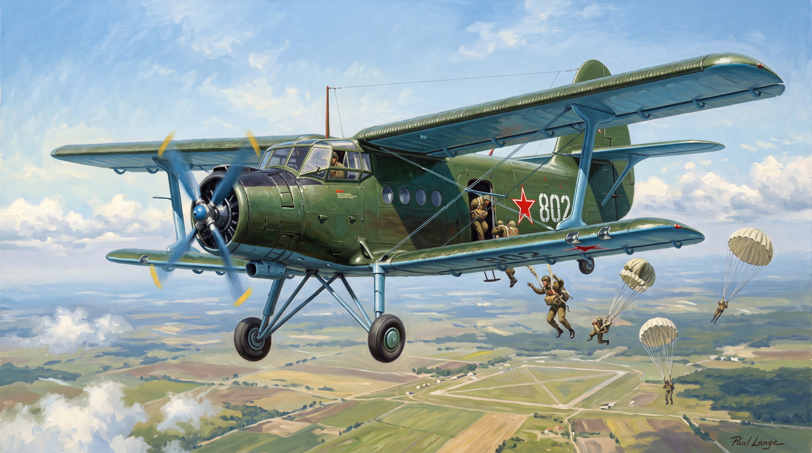 АН-2 десантирование (Авиация)