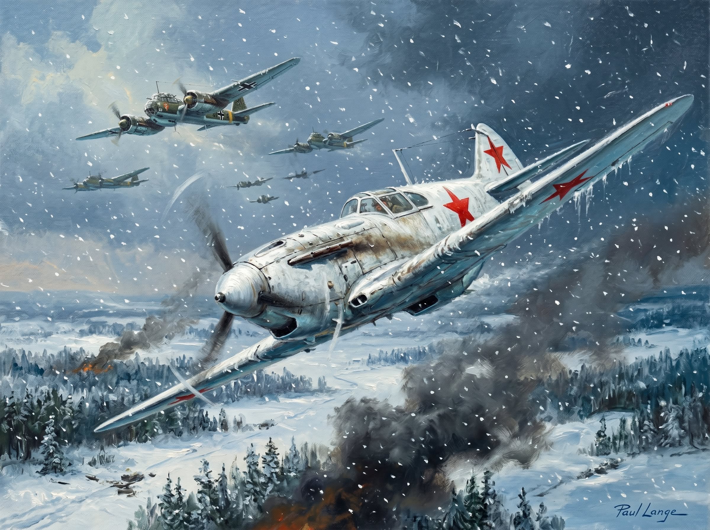 Як-1 против Ju-88 (Авиация)