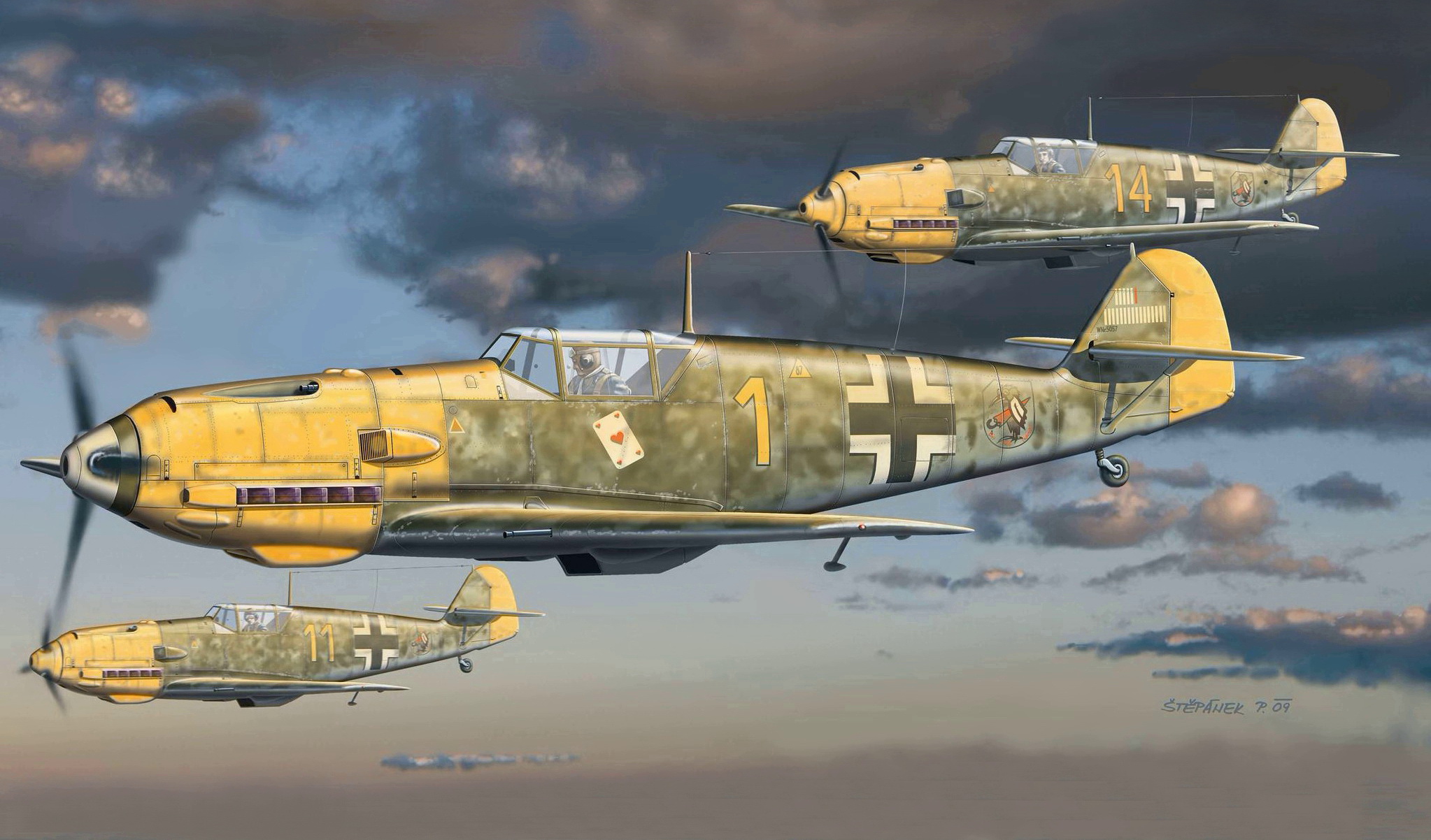 Bf 109E-3 (Авиация)