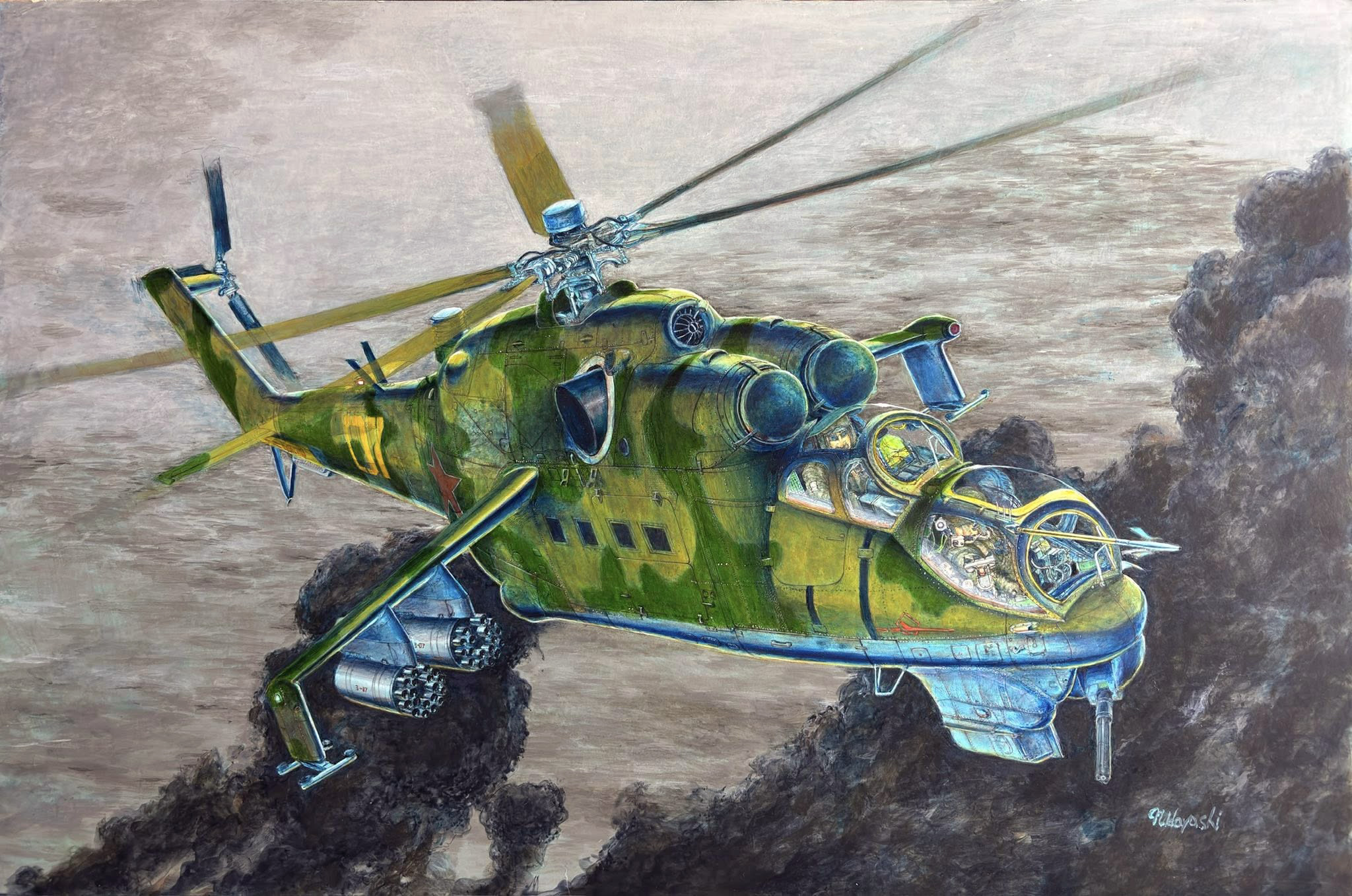 Вертолёт Ми-24
