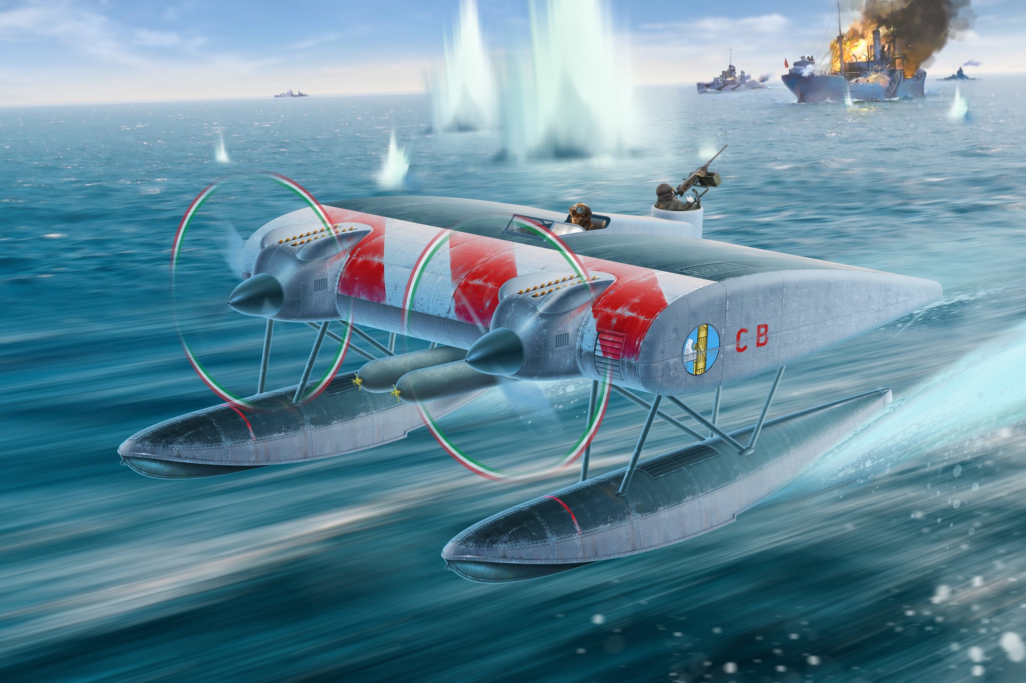 Caproni Type B Torpedo Boat