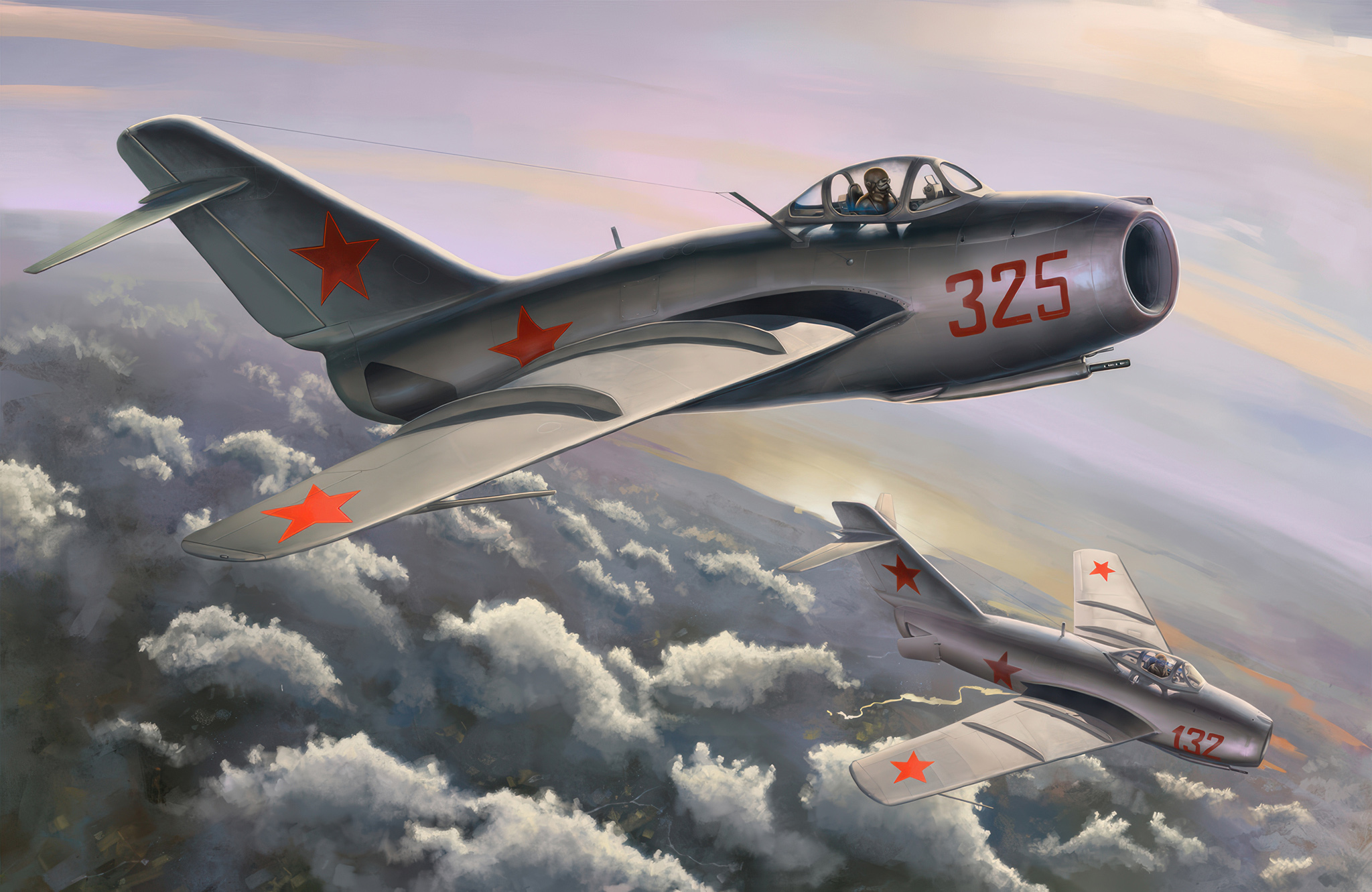 Истребители МиГ-15