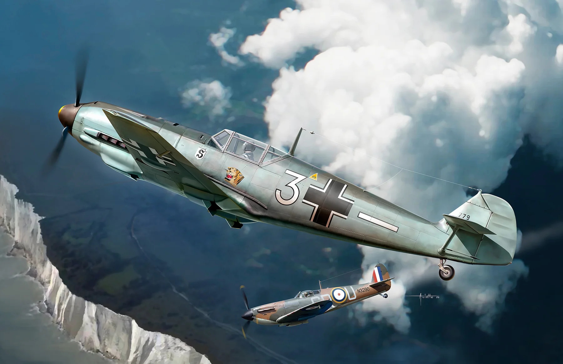 Messerschmitt Bf 109E-3 (Авиация)
