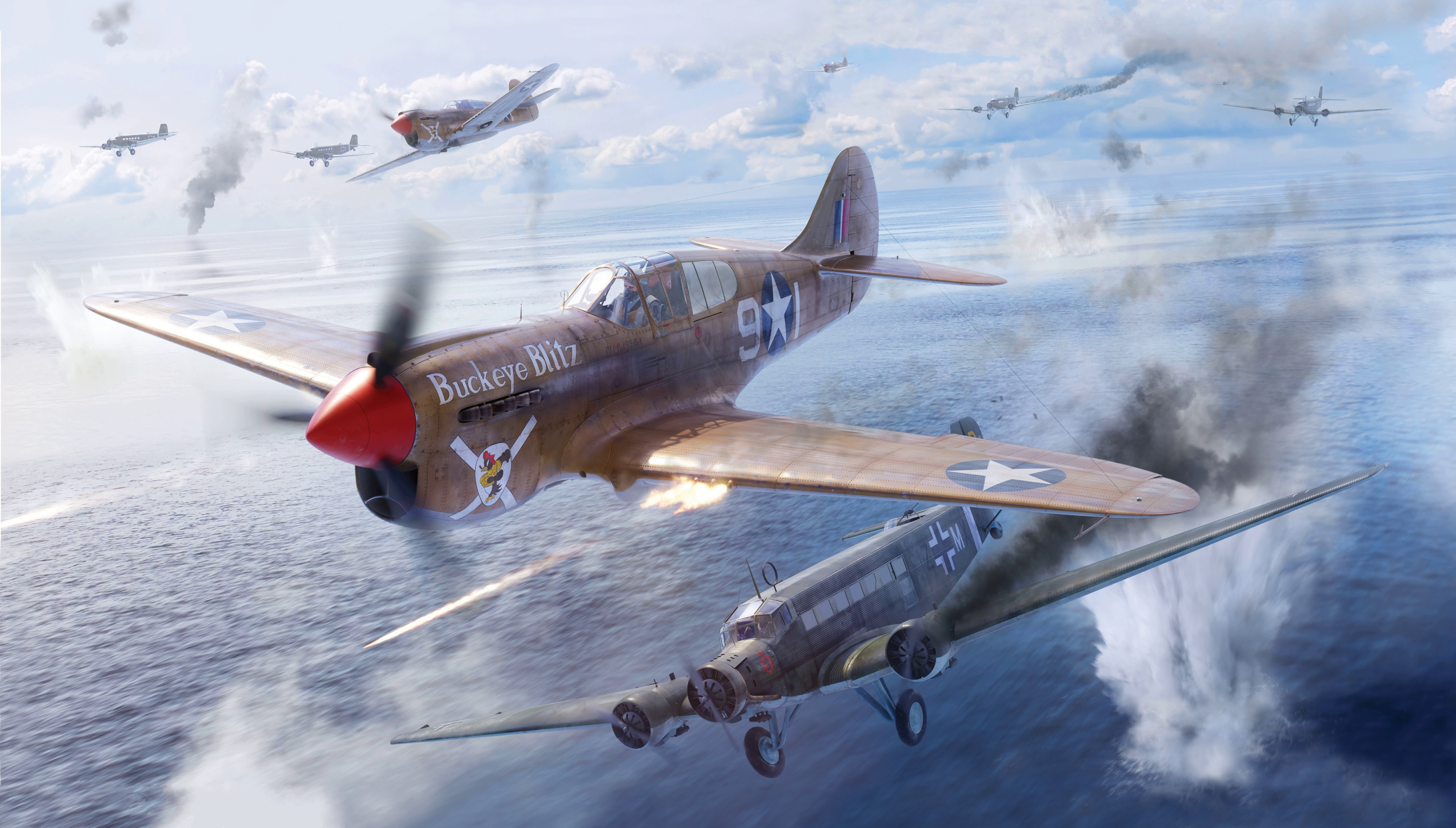 P-40K Warhawk (Авиация)