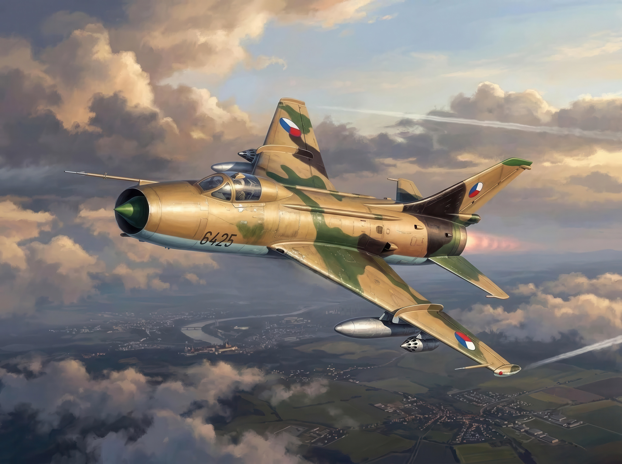 Су-7 ВВС Чехословакии (Авиация)