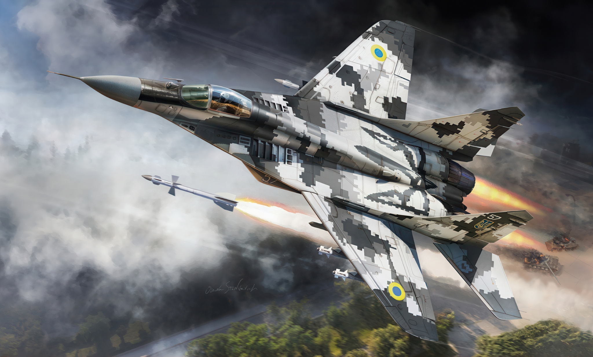 Mig-29 in Ukrainian Air Force