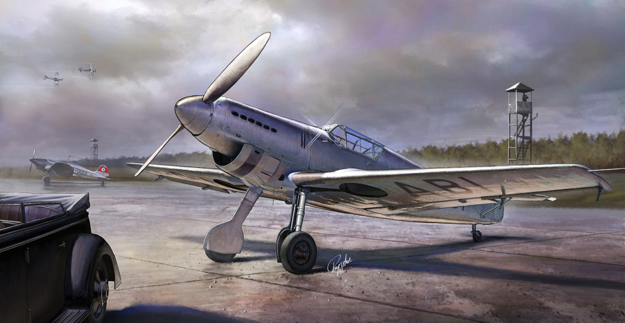 Messerschmitt Bf 109V-1 Erster Prototyp