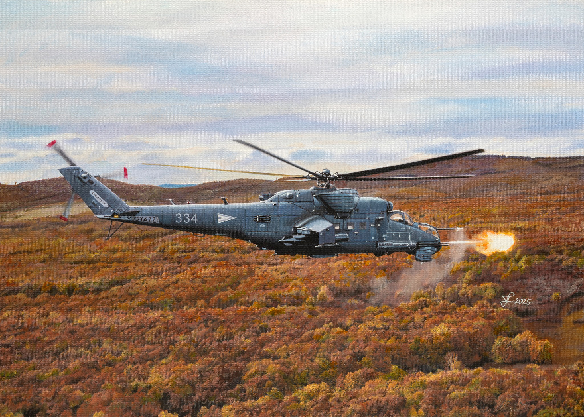 Венгерский Ми-24П