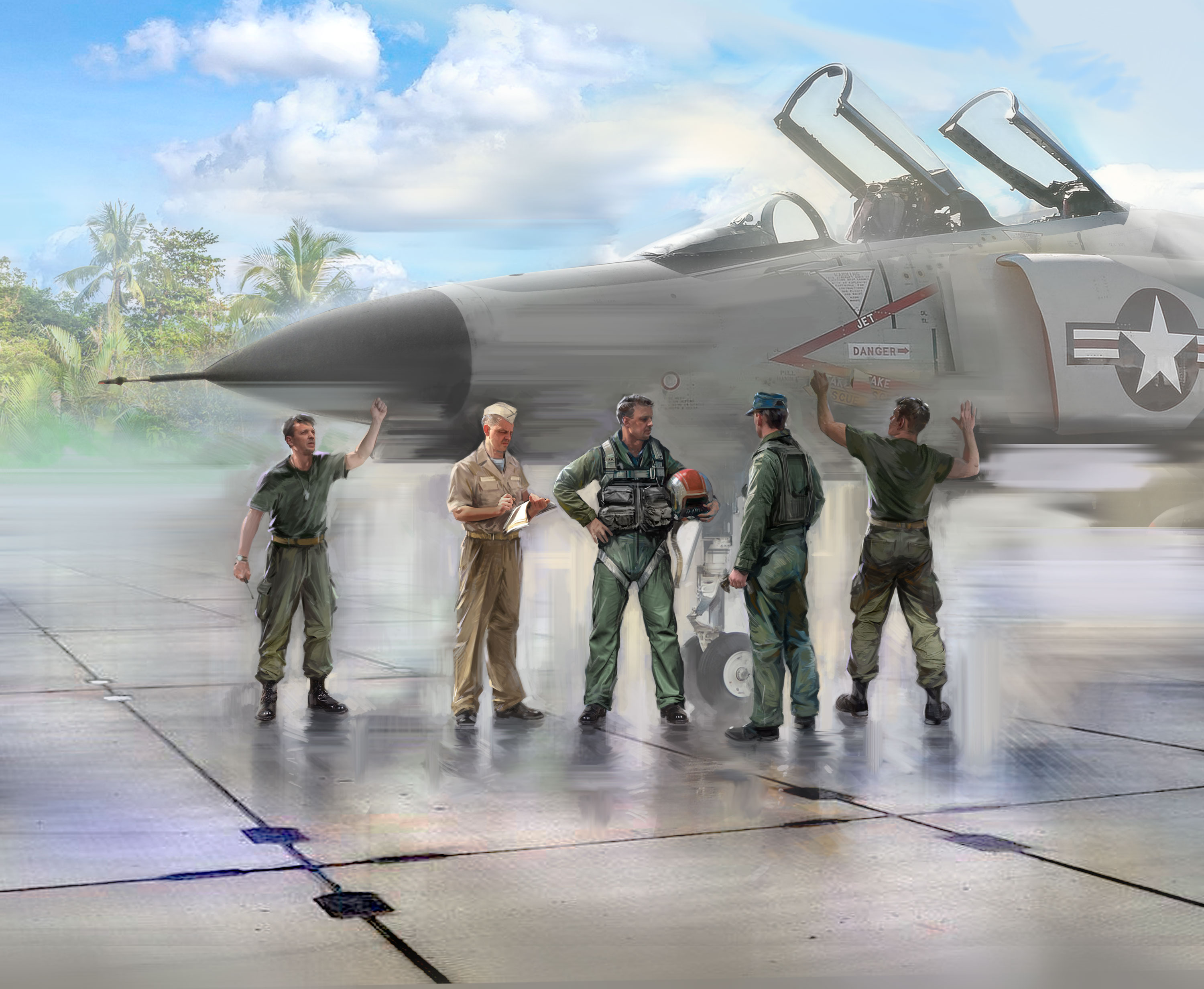 US Pilots & Ground Personnel (Vietnam War) (Солдаты)