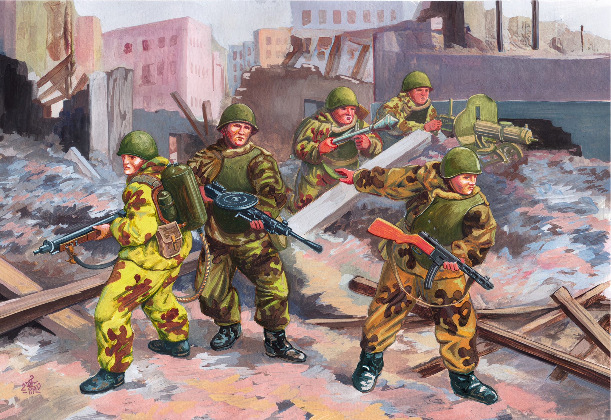 Russian WWII Assault Troops