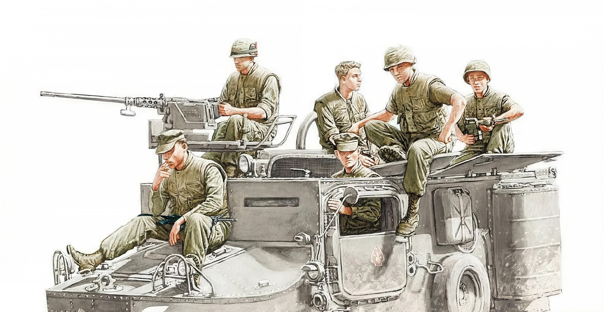 Vietnam War US Marines M76 "Otter"